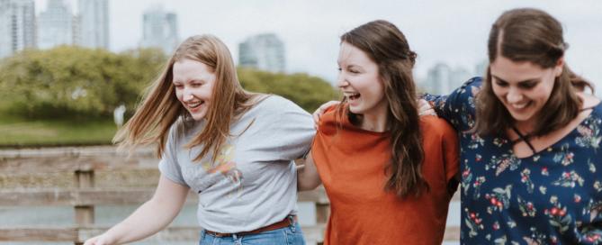 Laughing women